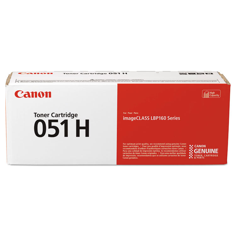 Canon - 2169C001 (051H) High-Yield Toner, 4,100 Page-Yield, Black