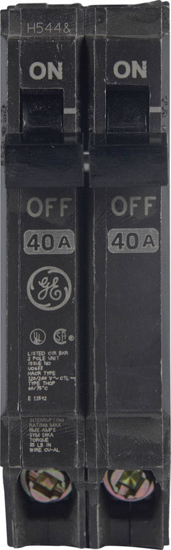 GE - GE Q-Line 40 amps Standard 2-Pole Circuit Breaker [THQP240]