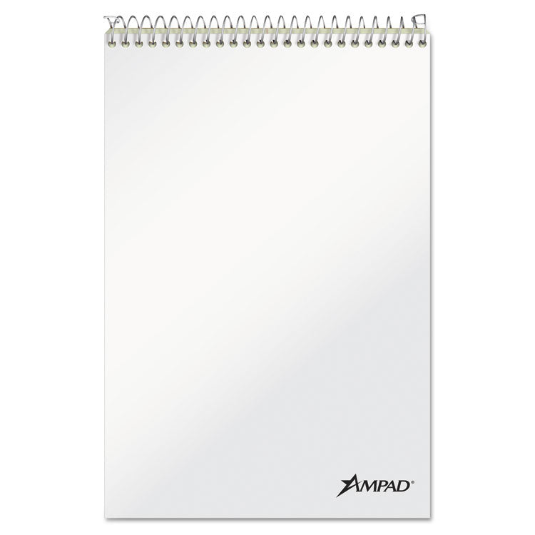 Ampad - Steno Pads, Gregg Rule, Green Cover, 80 Green-Tint 6 x 9 Sheets, 6/Pack