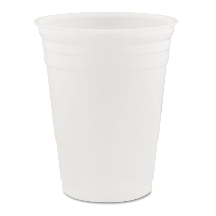 Dart - Conex Translucent Plastic Cold Cups, 16 oz, 50/Sleeve, 20 Sleeves/Carton