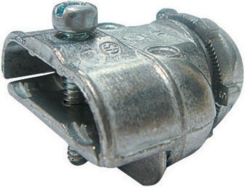 SIGMA ENGINEERED SOLUTIONS - Sigma Engineered Solutions 3/8 in. D Die-Cast Zinc Duplex Connector For AC, MC and FMC/RWFMC 1 pk [49630]