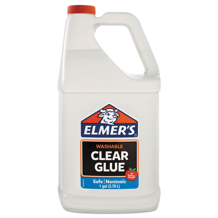 Elmer's - Clear Glue, 1 gal, Dries Clear