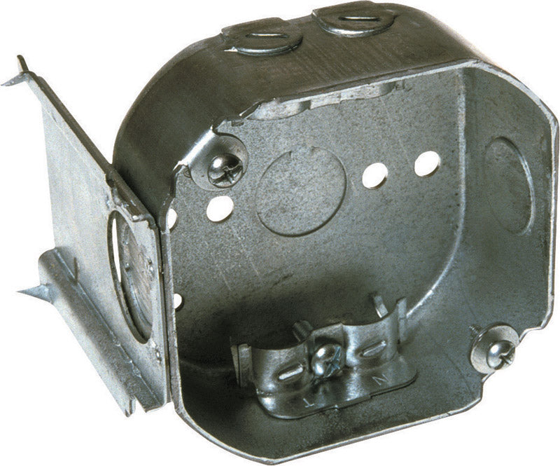 RACO - Raco 15-1/2 cu in Octagon Steel 1 gang Junction Box Gray [160]