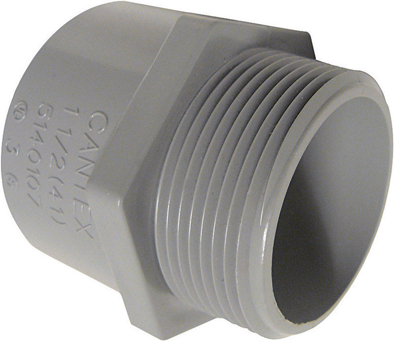 CANTEX - Cantex 3/4 in. D PVC Male Terminal Adapter For Rigid 1 pk