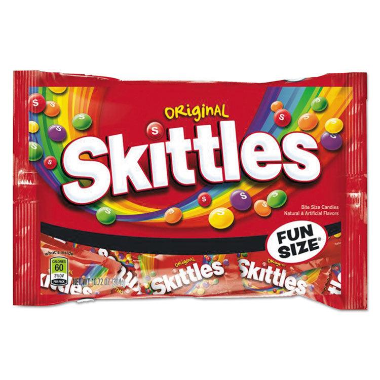Skittles - Chewy Candy, Original, Fun Size, 10.72 oz Bag