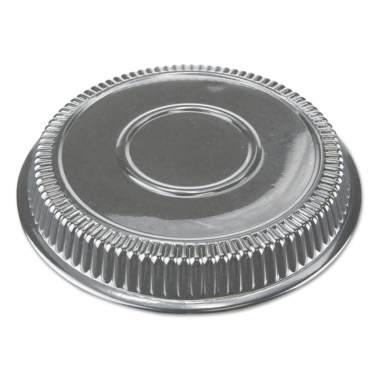 Durable Packaging - Dome Lids for 9" Round Containers, 9" Diameter x 1"h, Clear, Plastic, 500/Carton