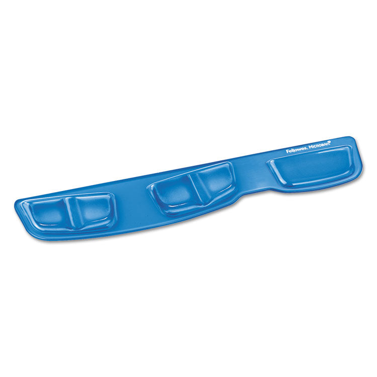 Fellowes - Gel Keyboard Palm Support, 18.25 x 3.37, Blue