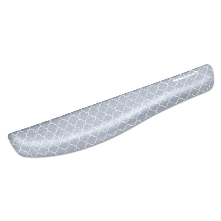 Fellowes - PlushTouch Keyboard Wrist Rest, 18.12 x 3.18, Lattice Design