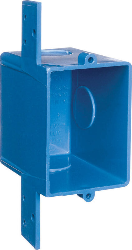 CARLON - Carlon 16 cu in Rectangle PVC Outlet Box Blue