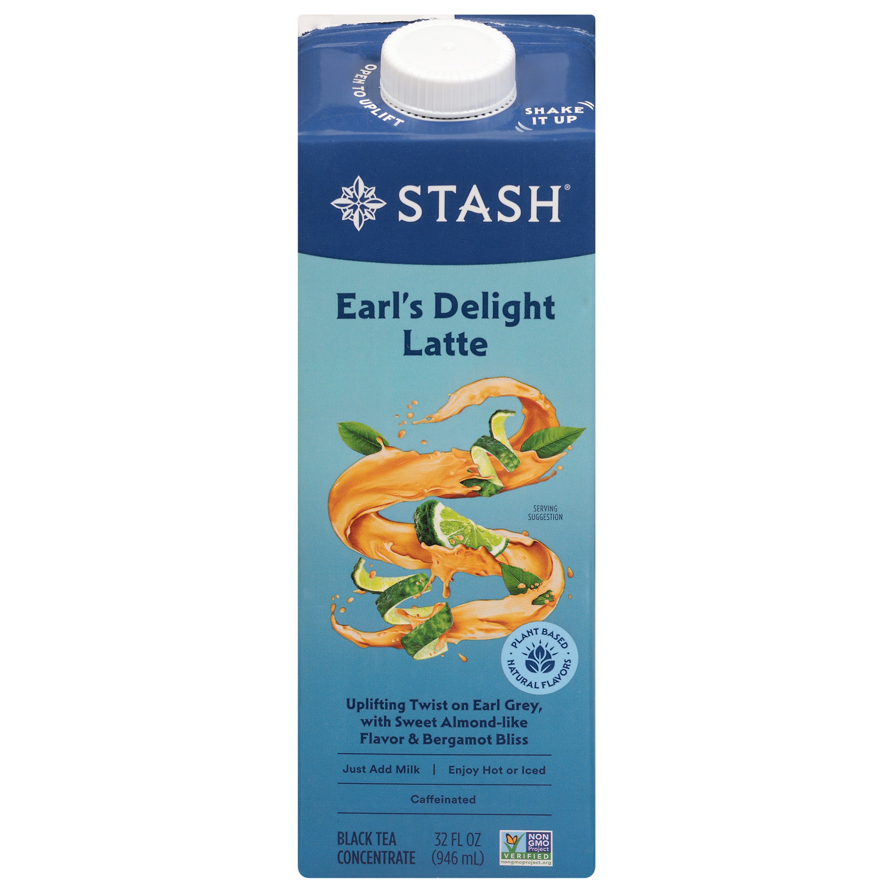Stash Earl's Delight Latte Black Tea Concentrate 32 fl oz - Case of 6