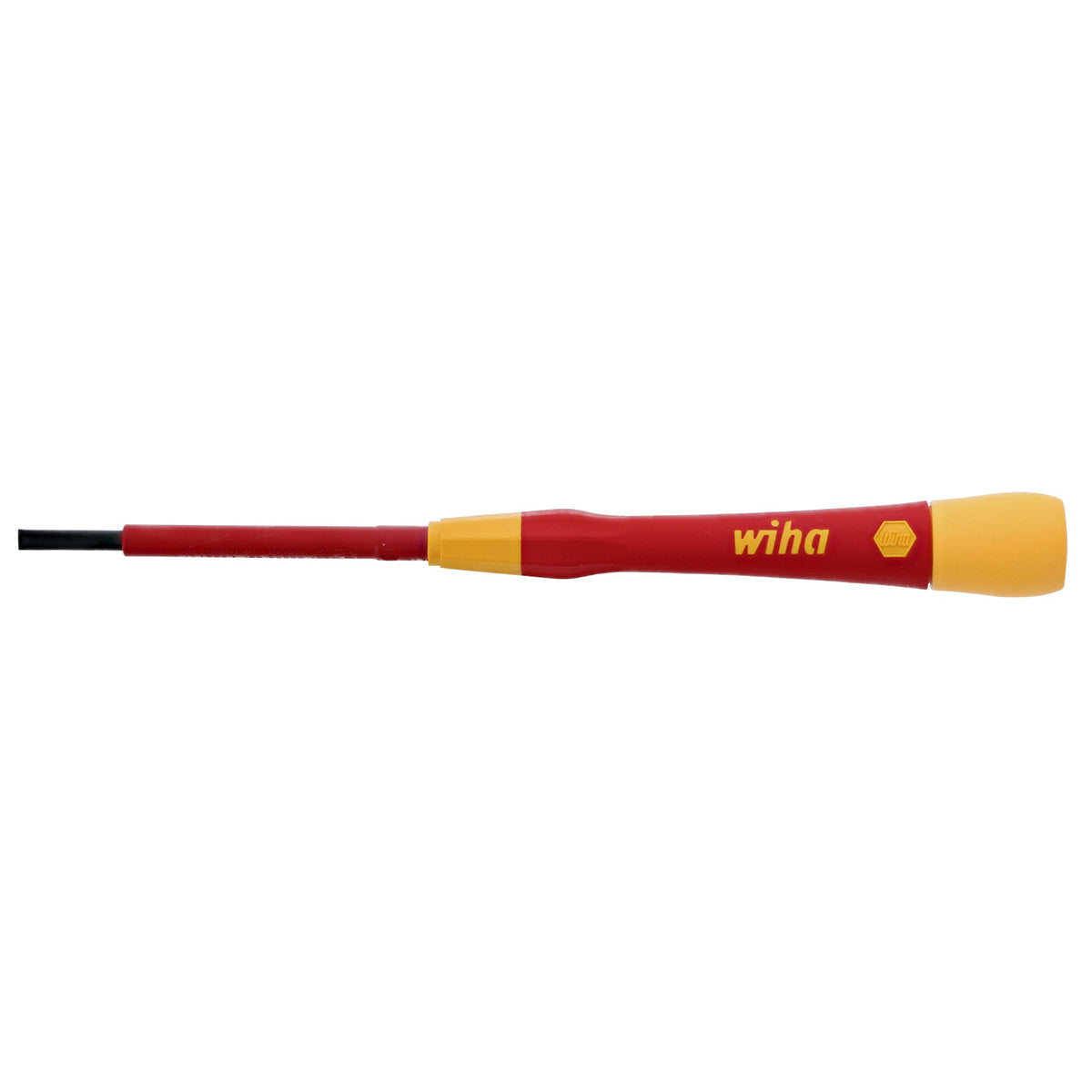 Wiha Precision Insulated PicoFinish Slotted Screwdriver - 3.5mm x 60mm