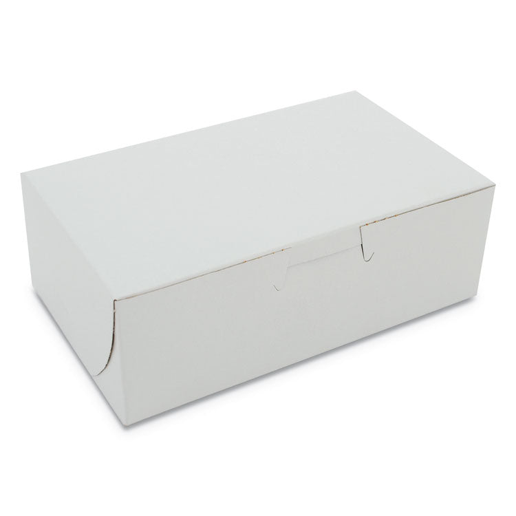 SCT - Bakery Boxes, 6.25 x 3.75 x 2.13, White, Paper, 250/Bundle