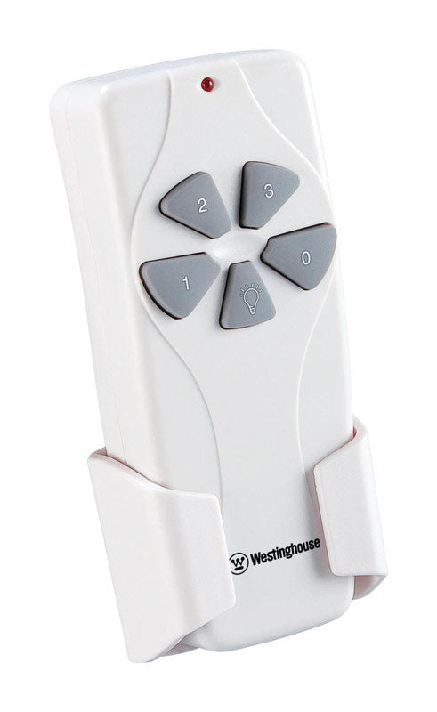 WESTINGHOUSE - Westinghouse 1.25 amps Remote Control White 1 pk