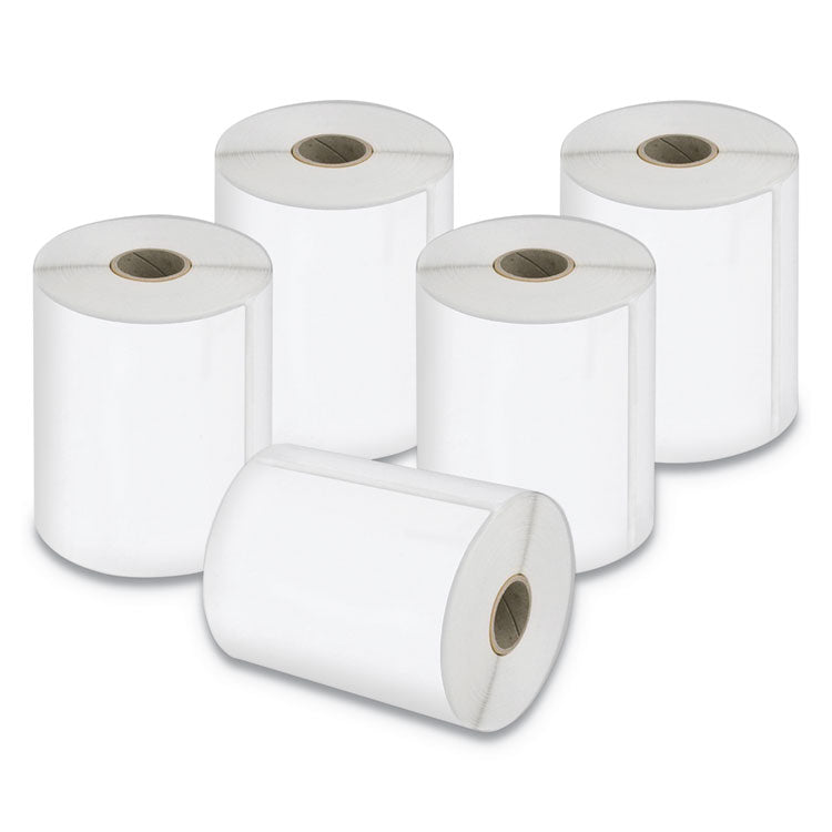 DYMO - LW Extra-Large Shipping Labels, 4" x 6", White, 220/Roll, 5 Rolls/Pack