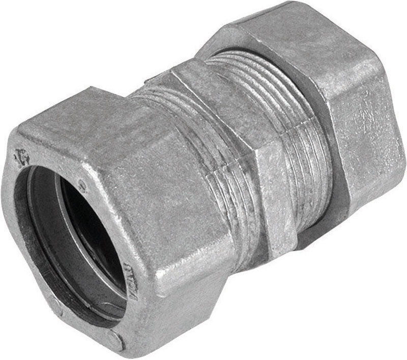 SIGMA ENGINEERED SOLUTIONS - Sigma Engineered Solutions 3/4 in. D Die-Cast Zinc Rain-Tight Compression Coupling For EMT 1 pk