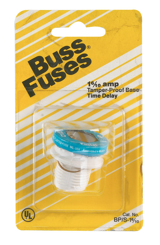 BUSSMANN - Bussmann 1-6/10 amps Plug Fuse 1 pk