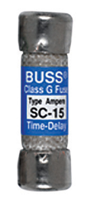 BUSSMANN - Bussmann 15 amps Midget Fuse 2 pk [BP/SC-15]