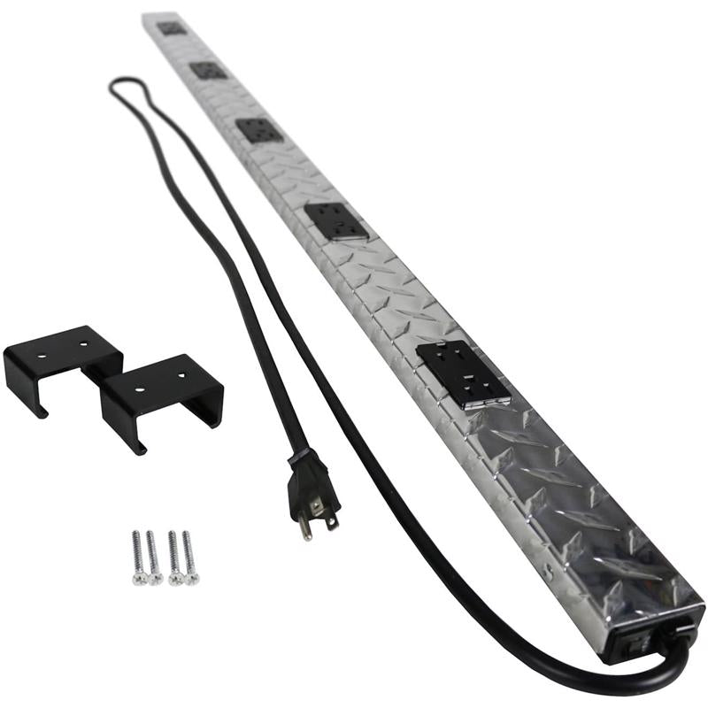 LEGRAND - Legrand 6 ft. L 10 outlets Power Strip Silver