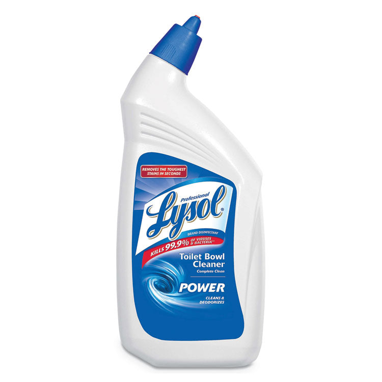 Professional LYSOL Brand - Disinfectant Toilet Bowl Cleaner, 32oz Bottle, 12/Carton