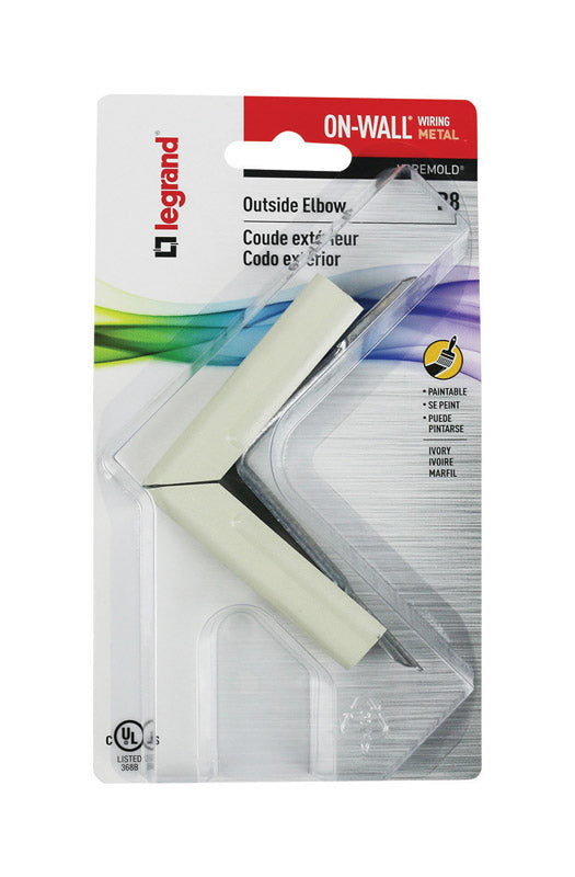 LEGRAND - Legrand On-Wall Outside Elbow 1 pk - Case of 5 [B-8]