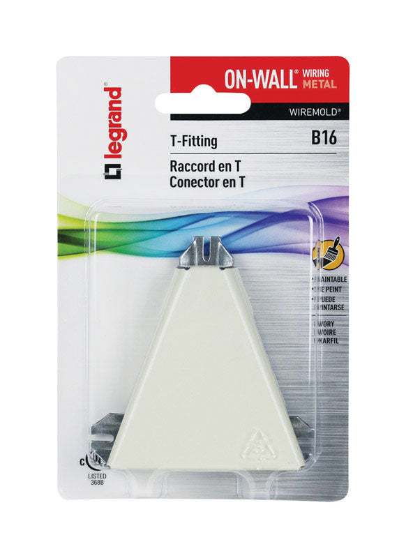 LEGRAND - Legrand On-Wall T-Fitting 1 pk - Case of 5 [B-16]