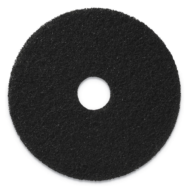 Americo - Stripping Pads, 17" Diameter, Black, 5/Carton