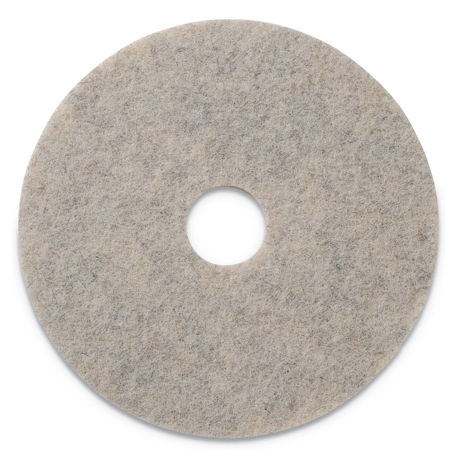 Combo Burnishing Pad, 20" Diameter, Tan, 5/Carton