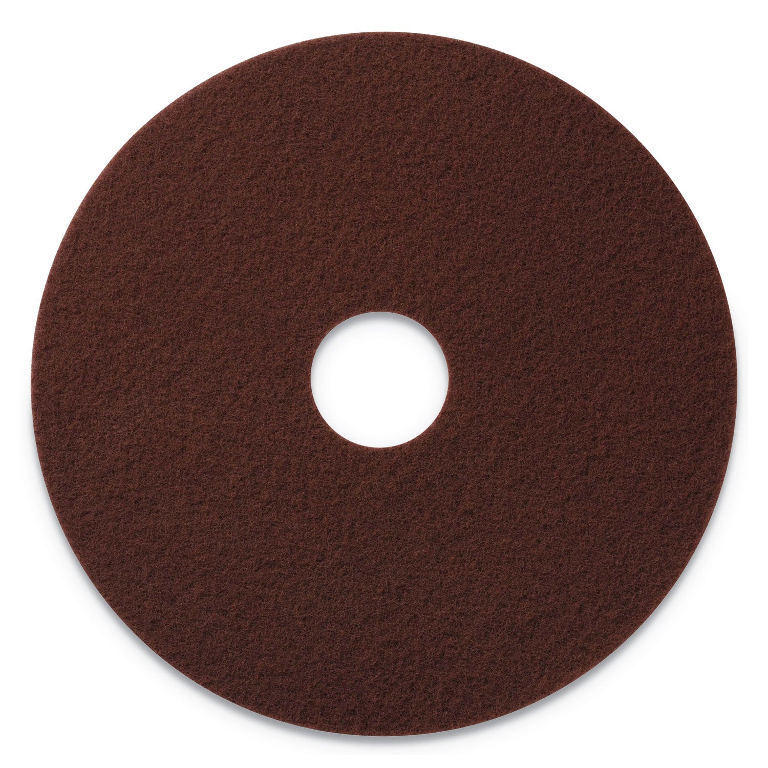 EcoPrep EPP Specialty Pad, 20" Diameter, Maroon, 10/Carton