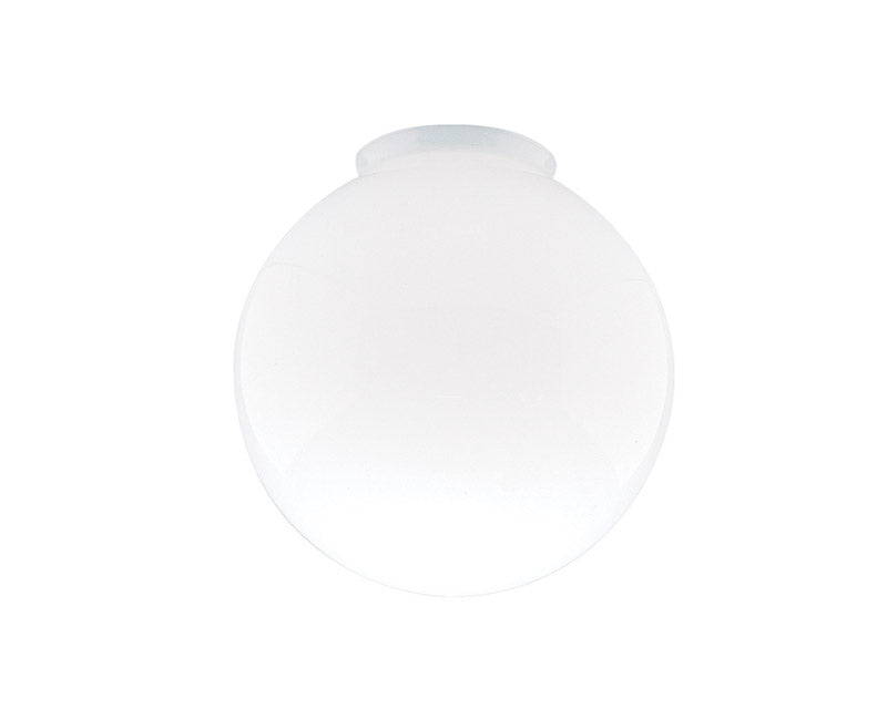 WESTINGHOUSE - Westinghouse Round White Glass Lamp Shade 1 pk - Case of 6 [85571]