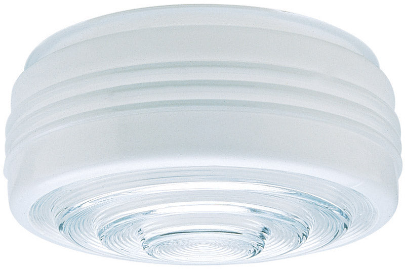 WESTINGHOUSE - Westinghouse Drum White Glass Lamp Shade 6 pk - Case of 6