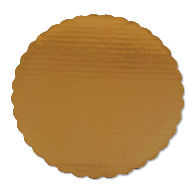 SCT - Gold Cake Pads, 10" Diameter, Paper, 200/Carton