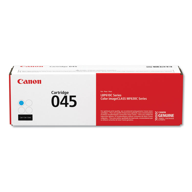 Canon - 1241C001 (045) Toner, 1,300 Page-Yield, Cyan