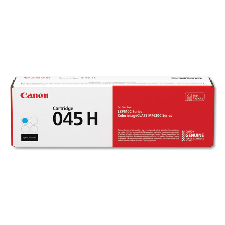 Canon - 1245C001 (045) High-Yield Toner, 2,200 Page-Yield, Cyan