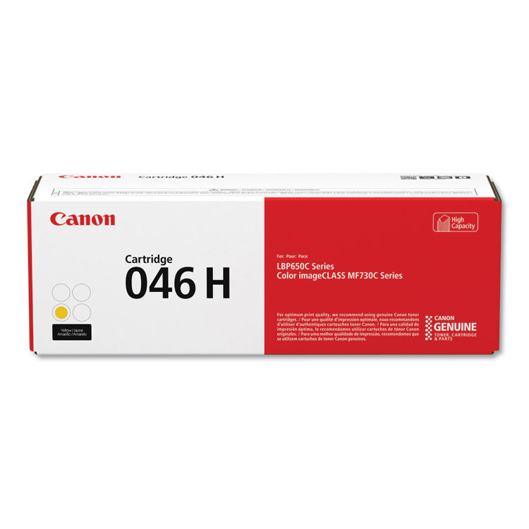 Canon - 1251C001 (046) High-Yield Toner, 5,000 Page-Yield, Yellow