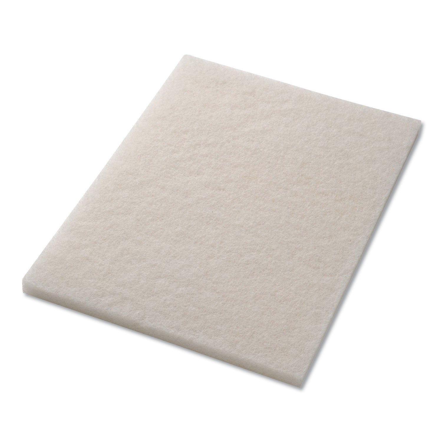 Polishing Pad, 14 x 20, White, 5/Carton