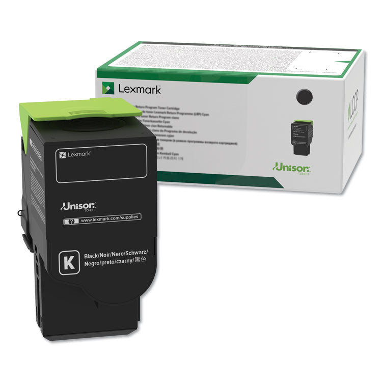 Lexmark - C251UK0 Return Program Ultra High-Yield Toner, 8,000 Page-Yield, Black