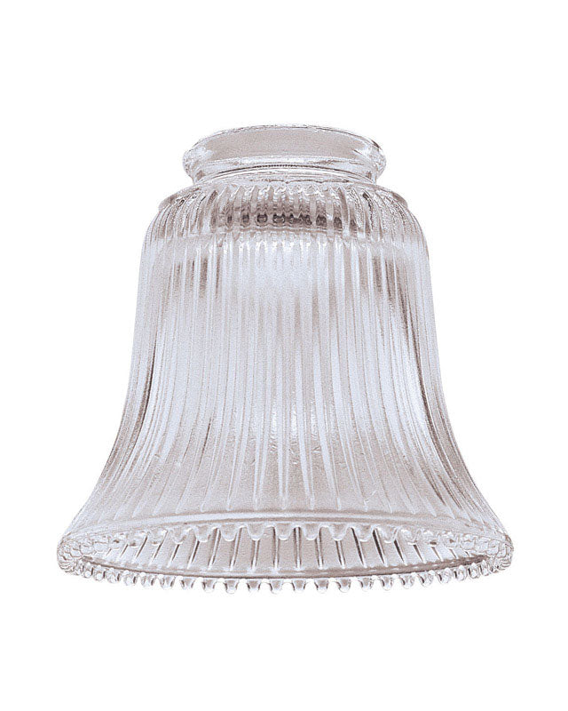 WESTINGHOUSE - Westinghouse Bell Clear Glass Lamp Shade 1 pk - Case of 6