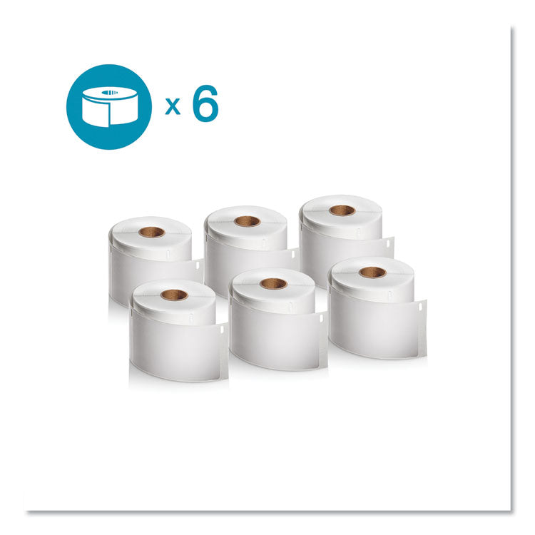 DYMO - LW Shipping Labels, 2.31" x 4", White, 300/Roll, 6 Rolls/Pack