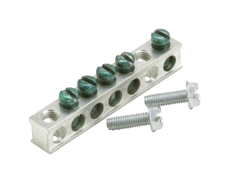 CUTLER HAMMER - Eaton Cutler-Hammer 0 amps N/A V 5 space 5 circuits Bolt-On Mount Ground Bar Kit