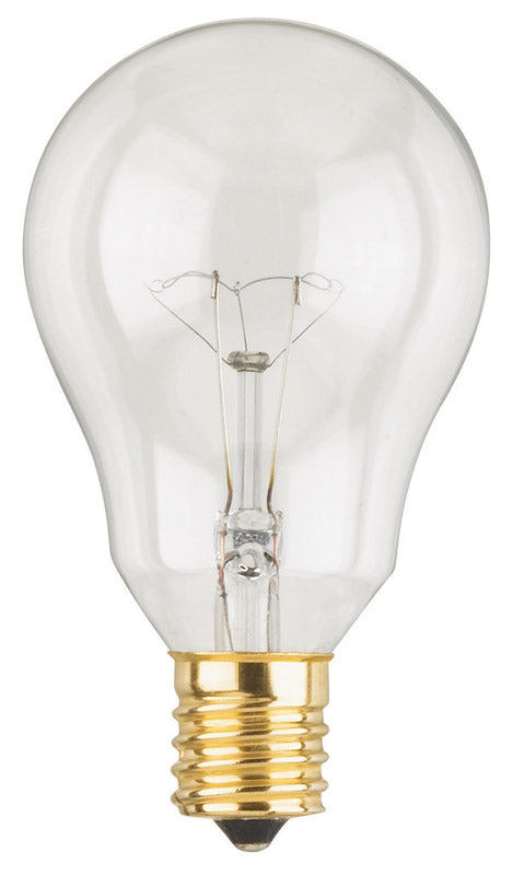 WESTINGHOUSE - Westinghouse 40 W A15 A-Line Incandescent Bulb E17 (Intermediate) White 2 pk