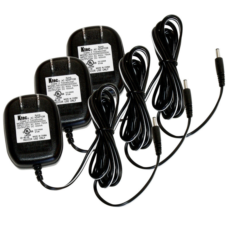 KAGAN - Power Adapter for MegaTimer, Pack of 3