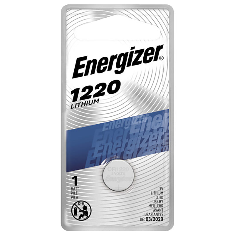 ENERGIZER - Energizer Lithium Coin 1220 3 V 40 Ah Glucose/Heart Rate Monitor Battery 1 pk