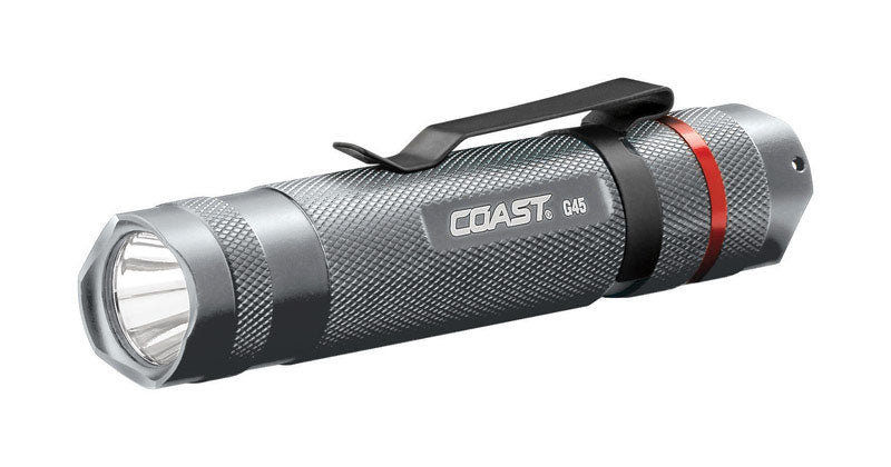 COAST - Coast G45 385 lm Silver LED Flashlight AAA Battery