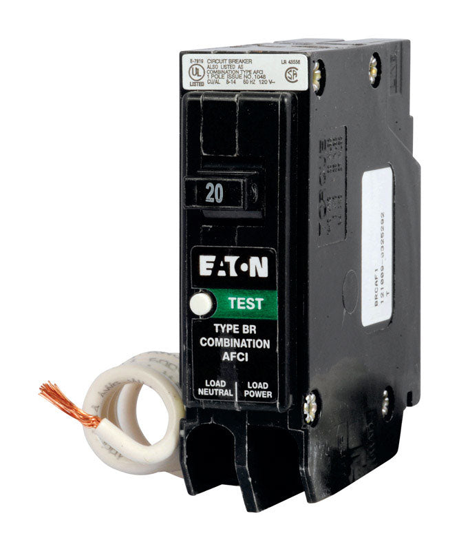 EATON - Eaton 20 amps Single Pole Circuit Breaker