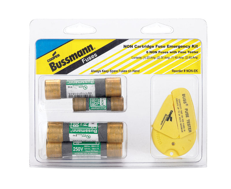 BUSSMANN - Bussmann 60 amps Non Cartridge Fuse Kit 7 pk