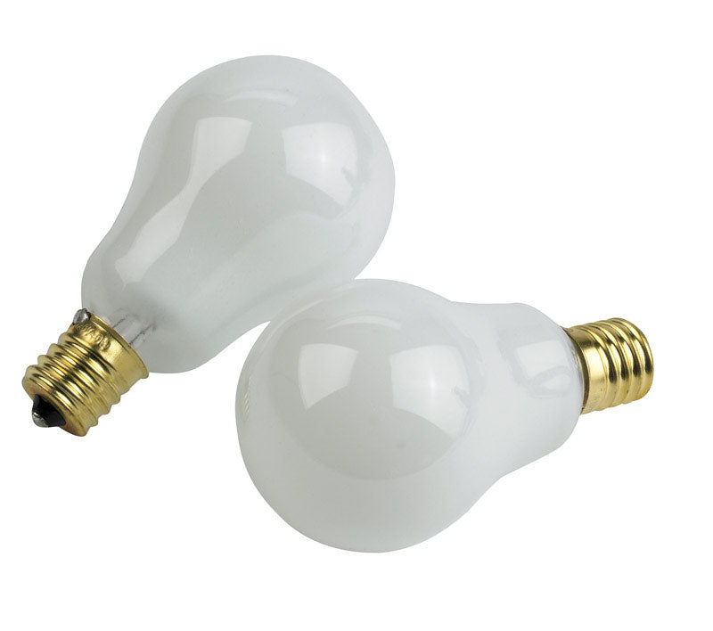 WESTINGHOUSE - Westinghouse 40 W A15 A-Line Incandescent Bulb E17 (Intermediate) Soft White 2 pk - Case of 6