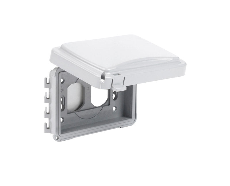 TAYMAC - TayMac Rectangle Plastic 1 gang Receptacle Box Cover [MM110G]