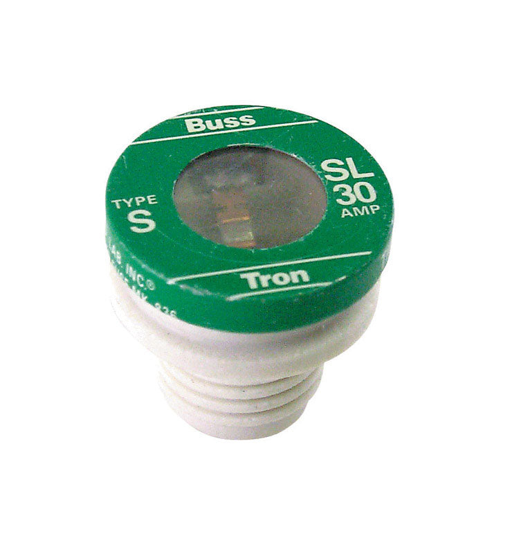 BUSSMANN - Bussmann 30 amps Tamper Proof Plug Fuse 3 pk - Case of 5