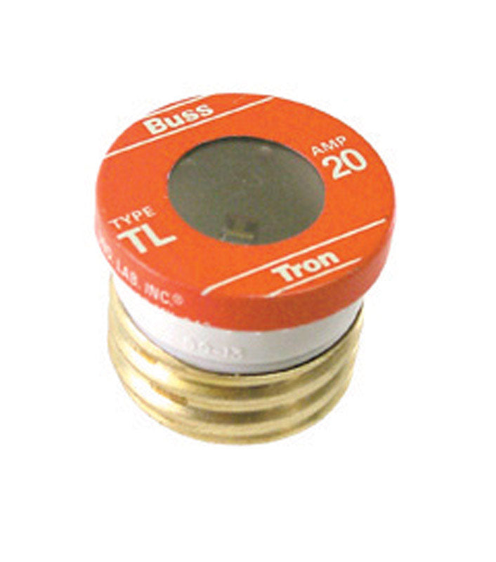 BUSSMANN - Bussmann 20 amps Time Delay Plug Fuse 4 pk