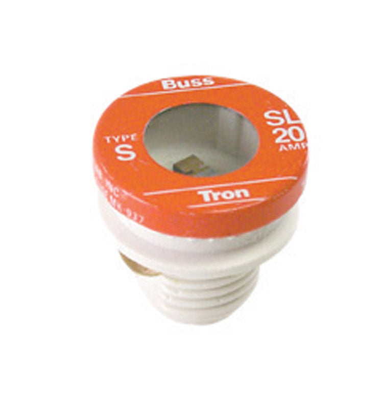 BUSSMANN - Bussmann 20 amps Tamper Proof Plug Fuse 4 pk